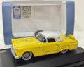 Oxford Diecast #87TH56005 Ford '56 Thunderbird - Yellow/White (HO)