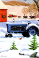 Leanin' Tree #C73691 Farm Tractor Christmas Cards - (10-pk)