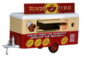 Oxford Diecast #87TR008 Food Trailer - Rings of Fire (HO)