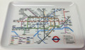 Melamine 4"x6" Tray - London Underground Transit Map
