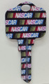 NASCAR Key Blank for Kwikset House Lock KW1 -uncut
