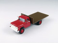 Classic Metal Works #30411 - '60 Ford Flatbed Truck - Red (HO) 