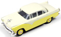 Classic Metal Works #30399 - '55 Ford Fairlane Sedan - Yellow s/ White (HO)