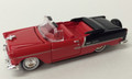 Classic Metal Works #30106D Vintage '55 Chevy BelAir Convertible - Red/Black (HO) 