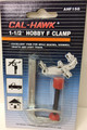 Cal-Hawk #AHF150 Small Hobby F Clamp - 1-1/2" (1-pk)