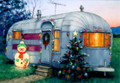 Leanin' Tree #CCC48913 Airstream Christmas Card - Single