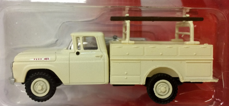 Classic Metal Works 30462 60 Ford Utility Truck White Ho