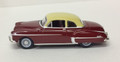 Oxford Diecast #87OR50001 Olds Rocket 88 Coupe '50 - Chariot Red/Cream (HO)