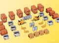Kibri #38647 Crate & Freight Warehouse Detail Set (HO)