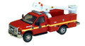 RPS #2679 F-450 XL Bucket Truck - Red FD Alarm Repair (HO)