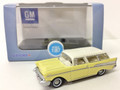 Oxford Diecast #87CN57004 Chevy '57 Nomad - Yellow/White (HO)