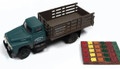 Classic Metal Works #40000 - '54 Ford Stakebed Truck - Ferguson Farm (HO)