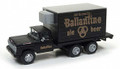 Classic Metal Works #30497 '60 Ford Refrigerated Box Truck - Ballantine Beer (HO)