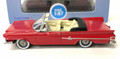 Oxford Diecast #87CC61001 Chrysler 300 '61 Convertible - Red (HO)