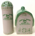 John Deere Vintage Ceramic Salt & Pepper - Barn & Silo