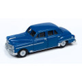 Classic Metal Works #30574 Plymouth '50 Sedan - New Brunswick Blue (HO)