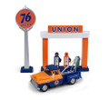 Classic Metal Works #40010 '55 Chevy Tow Truck / Union 76 Service Station Accessories (HO)