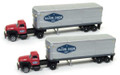 Classic Metal Works #51174 - '54 Ford Tractor/Trailer Set - The Mason Dixon Line  (2-pk)(N)