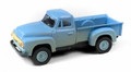 Classic Metal Works #30592 -'54 Ford Pickup Truck - Glacier Blue w/Dust Weathering (HO)
