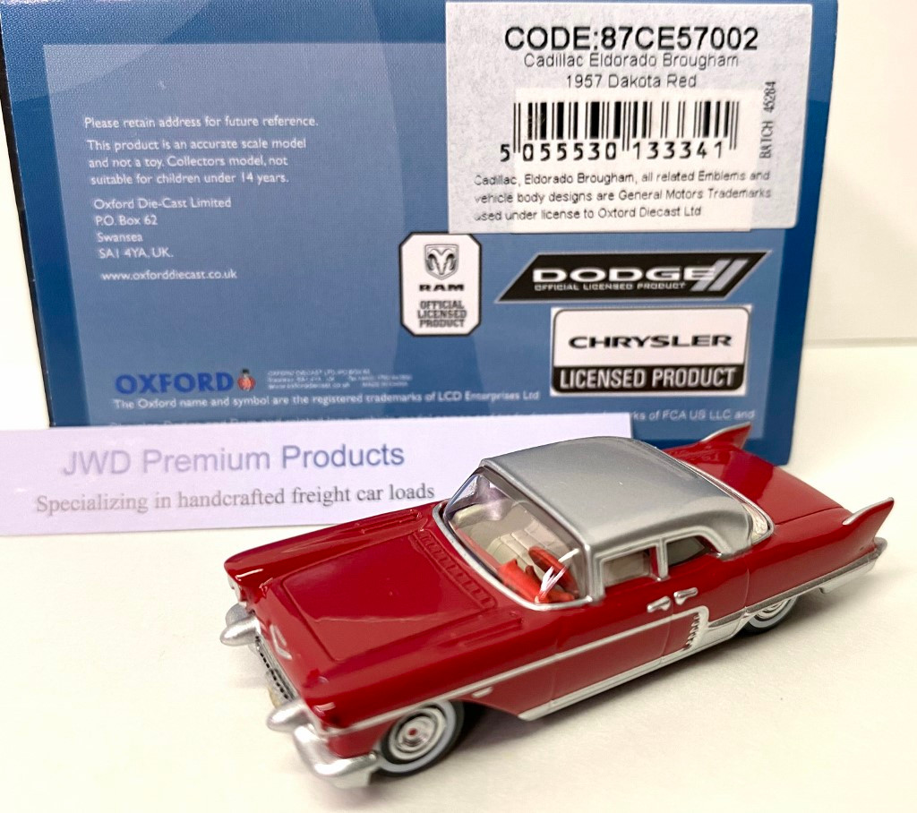 Oxford Diecast #87CE57002 Cadillac '57 Eldorado Brougham