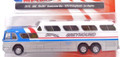 Classic Metal Works #33113 GMC PD-4501 Scenicruiser Pepsi Greyhound Bus - Los Angeles (HO)
