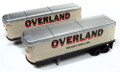 Classic Metal Works #51180 - '40's/50's AeroVan Trailers - Overland (2-pk) (N)