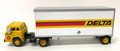 Athearn #91025 DELTA Ford-C w/ 28' Wedge Trailer (HO)