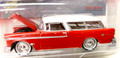 Johnny Lightning #454-04  '55 Chevy Nomad - Red (S)