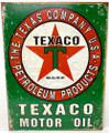 Tin Sign #1927 - Texaco Motor Oil