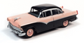 Classic Metal Works #30601 - '55 Ford Sedan - Coral Mist/Black (HO)