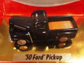 Classic Metal Works #30104D '50 Ford Pickup - Dark Blue (HO)