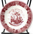 Old English Staffordshire  Ware #MDP100  4" Butter Pat - Mayflower - Pink
