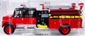 Boley #4010-13 International Crew Cab Pumper Truck - Red/Black (HO)