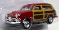 Boley #2098-R '49 Ford Woody Wagon - Red - HO Scale (1:87)