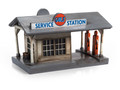 CMW Traxside Collection #TC116 - 40-50's Era Rural Gas Station - Gulf (HO)