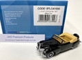 Oxford Diecast #87LC41006 Lincoln Continental '41 Convertible - Black/Tan (HO)