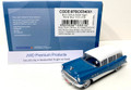 Oxford Diecast #87BCE54001 Buick Century '54 Estate Wagon - Ranier Blue/White (HO)