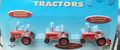 Life-Like SceneMaster #1615 Farm Tractors - Red (3-pc) (HO)