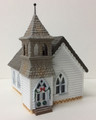 Hallmark #XPR9450 Country Church - Assembled - New in Box (HO)