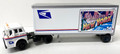 Athearn #93432 USPS Tractor w 28' Pup Trailer - New York (HO)