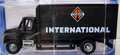SceneMaster #11292 International 4300 Single-Axle Box Van - Black (HO)