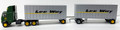 Athearn #91140 Freightliner w/ Two 28' Wedge Trailers - Lee Way (HO-Scale)