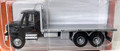 Boley #4500-36 International 3-Axle Flatbed Truck - Black/Silver(HO)