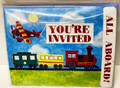 All Aboard Train Party Invitations (8-pk)