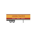 Rapido #403016 Fruehauf 35' Integral-Post Volume Van Trailer - Union Pacific (HO Scale)