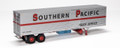 Rapido #403053 Fruehauf 40' Fluted Side Volume Van - Southern Pacific (HO)