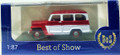 Best of Show #BOS87011 Willys Jeep Station Wagon - Red (HO)