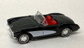 Busch #45409BLK '56 Corvette Sports Wagon - Black/Silver (HO)