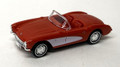 Busch #45409R '56 Corvette Sports Wagon - Red/White (HO)