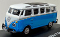 Malibu Int. #108 VW Bus T1 Samba - Blue/White (HO)